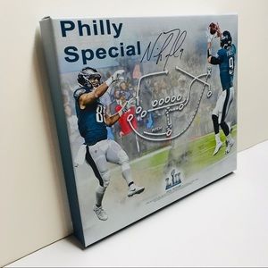 Philadelphia Eagles super-bowl win diagram 12x14